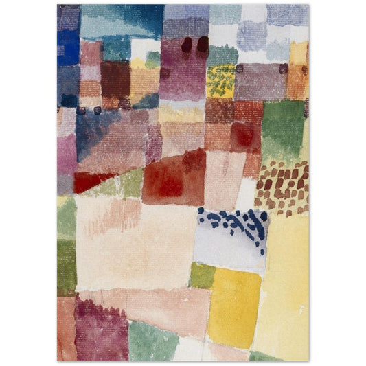 Motif From Hammamet by Paul Klee