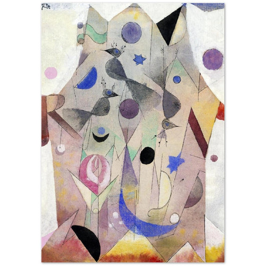 Persian Nightingales by Paul Klee
