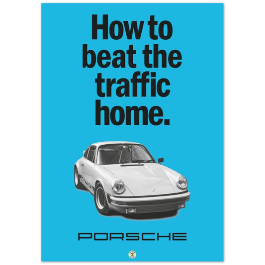 Vintage Porsche by The Retro Gallery