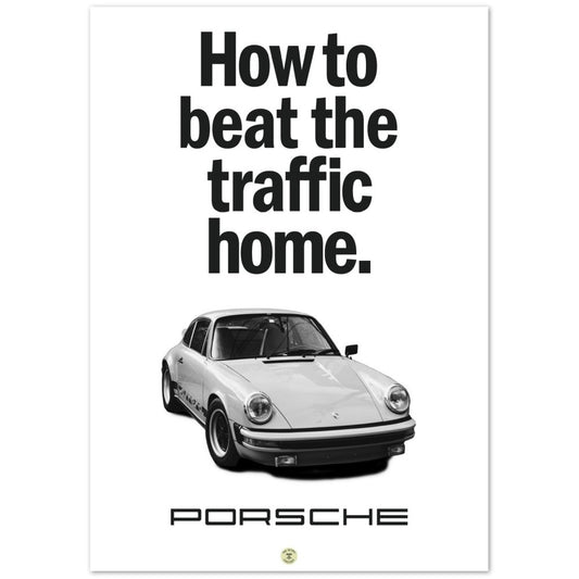 Vintage Porsche by The Retro Gallery