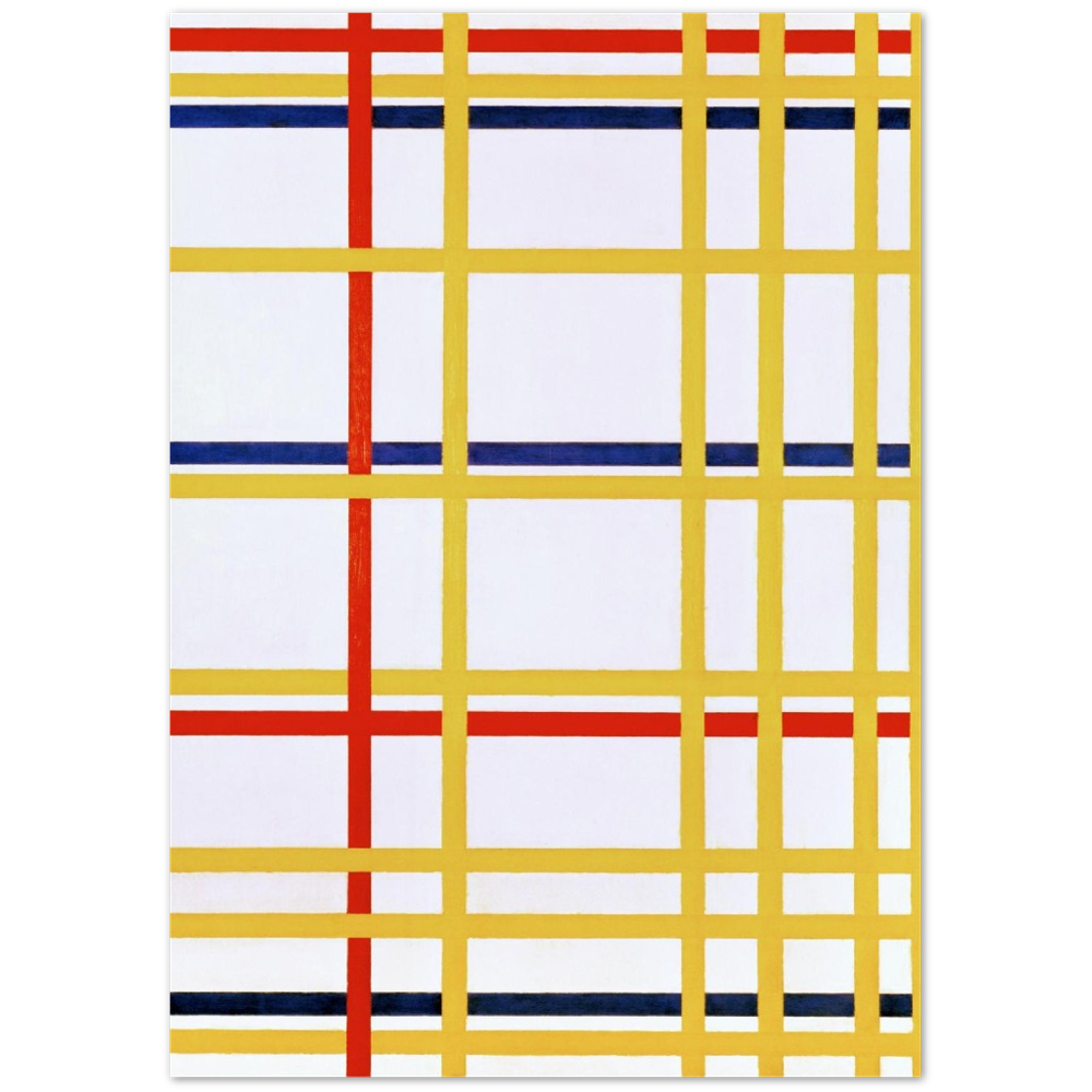 Piet Mondrian - New York City - The Retro Gallery