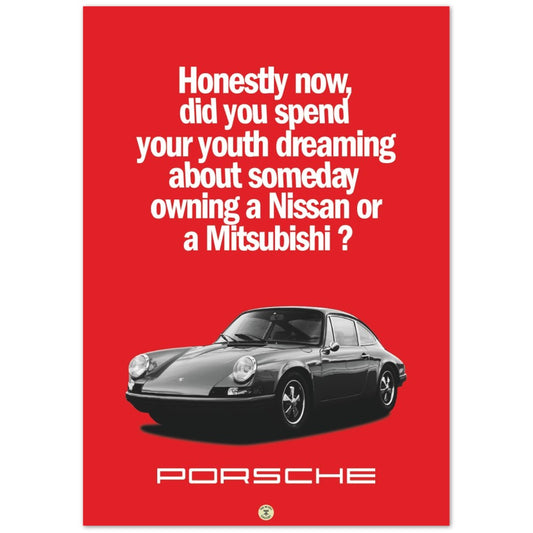 Vintage Porsche by The Retro Gallery